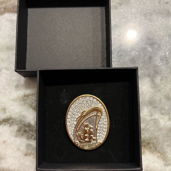 Vintage sailboat brooch - Picture 2 of 3